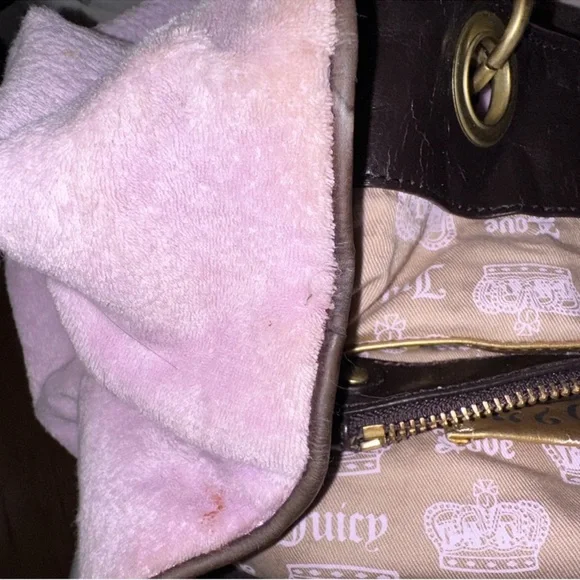 Juicy Couture vintage large pink bag with charm - Picture 10 of 16